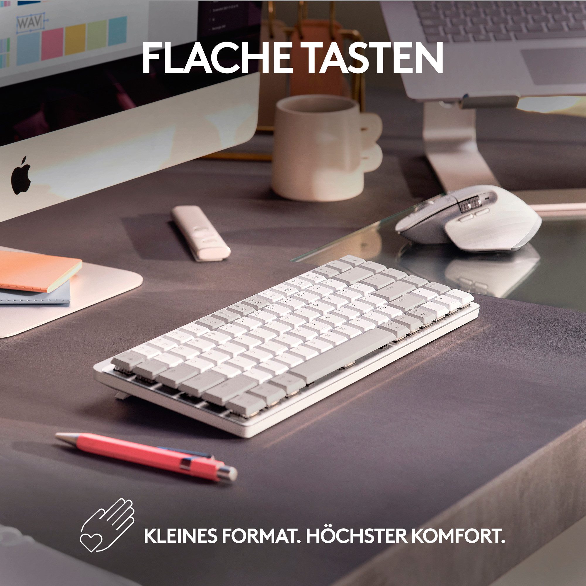 Logitech Logitech MX Mechanical Mini für Mac, Tastatur, Tastatur