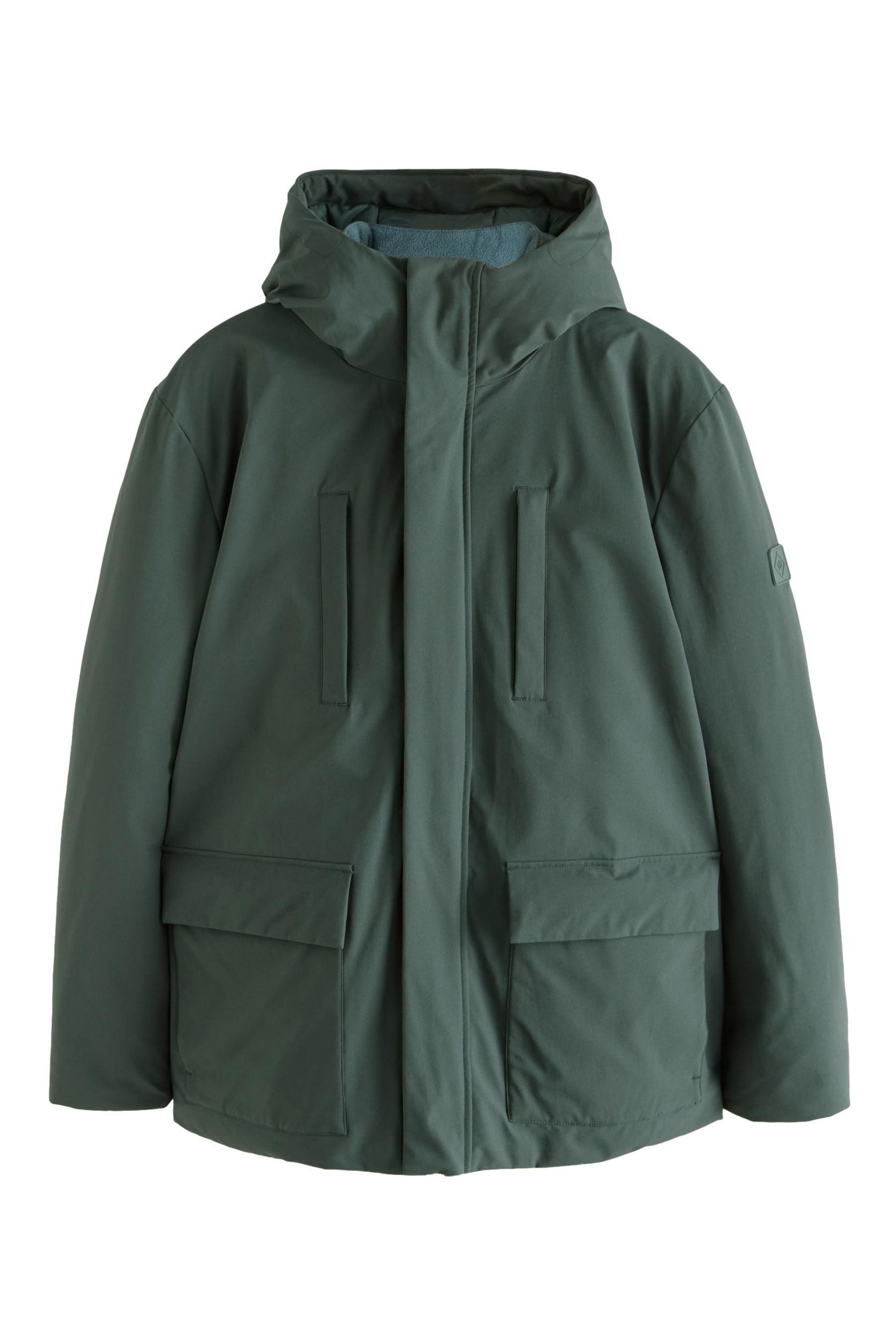 Anorak Wasserabweisender Parka Teddyfellfutter 4 Taschen