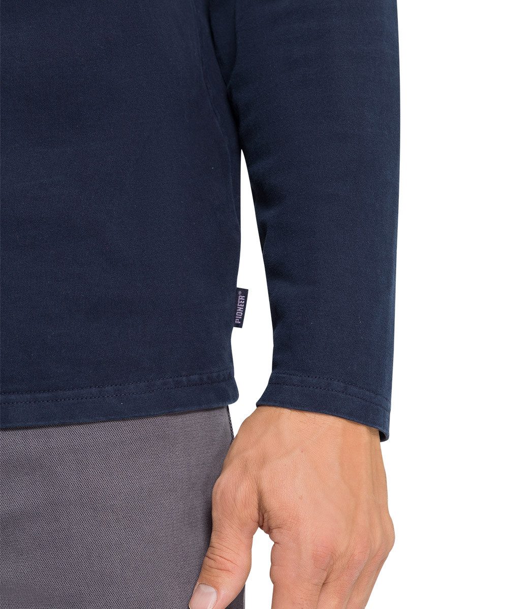Pioneer Authentic Jeans Langarmshirt POLO LONGSLEEVE
