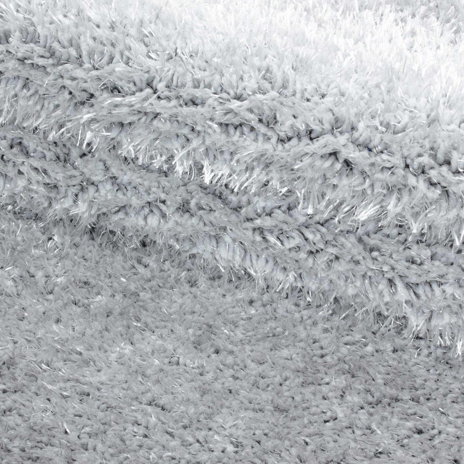 Hochflor-Teppich Florhöhe 50 mm rechteck Giantore, modern, Silver