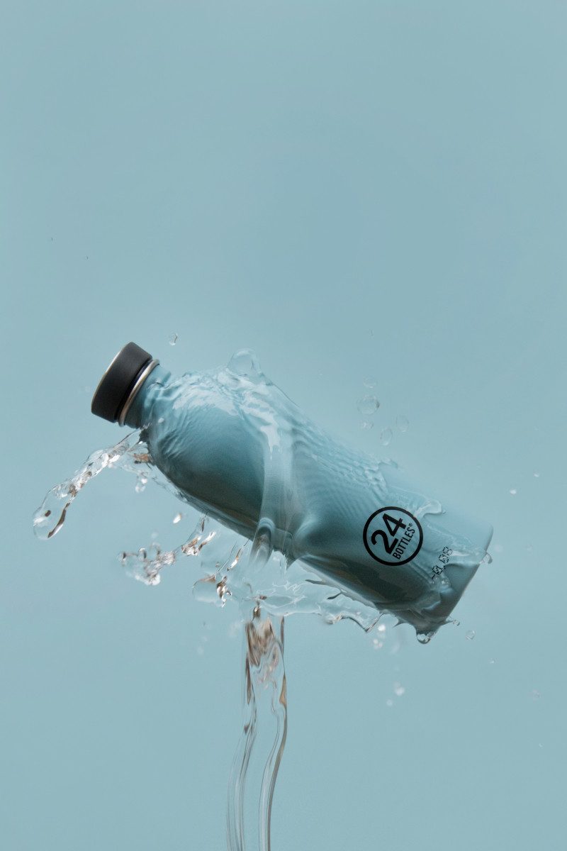 24 Bottles Trinkflasche Urban Bottle Powder Blue 500ml