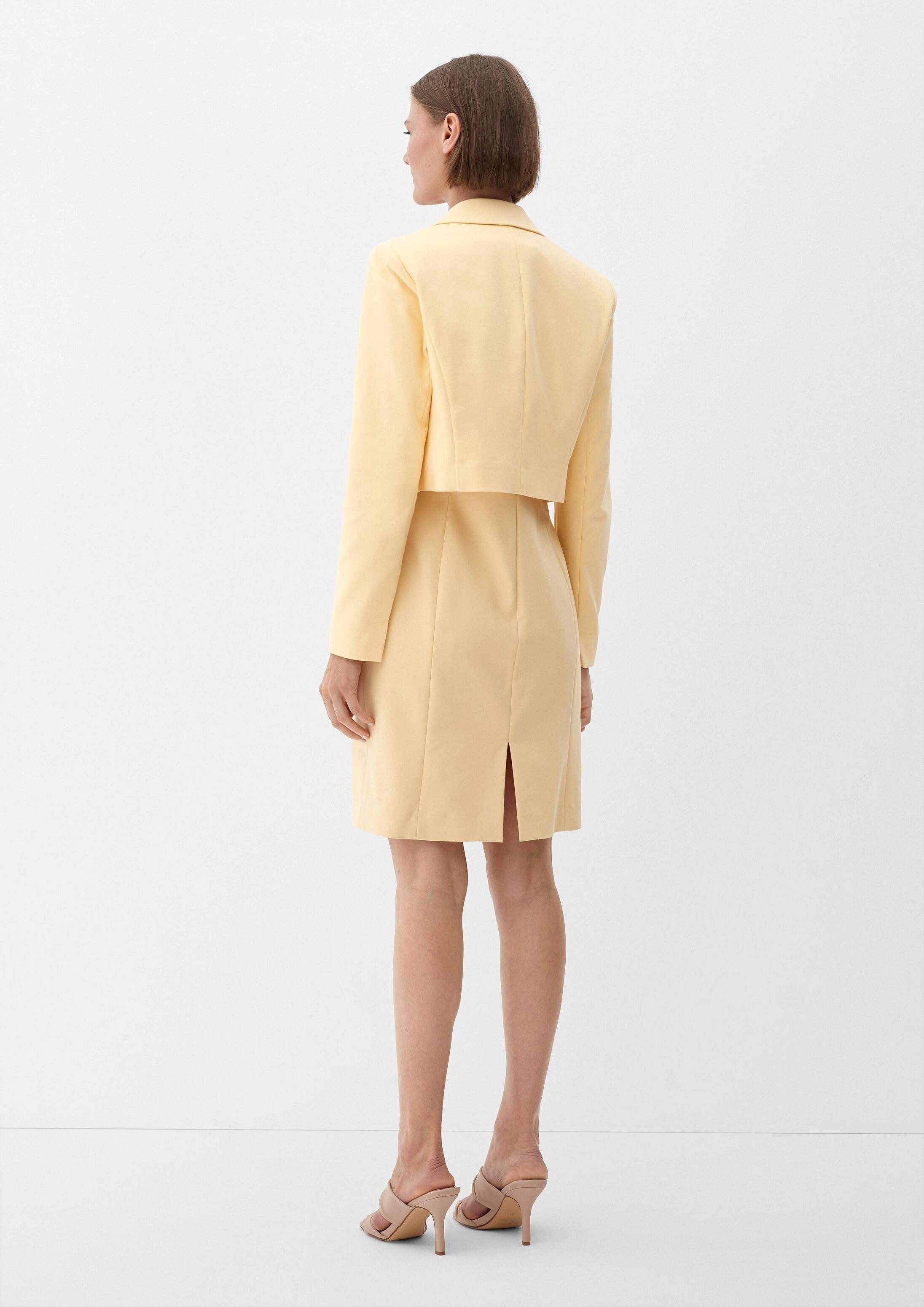 s.Oliver Jackenblazer Indoor-Blazer Verkürzter Blazer