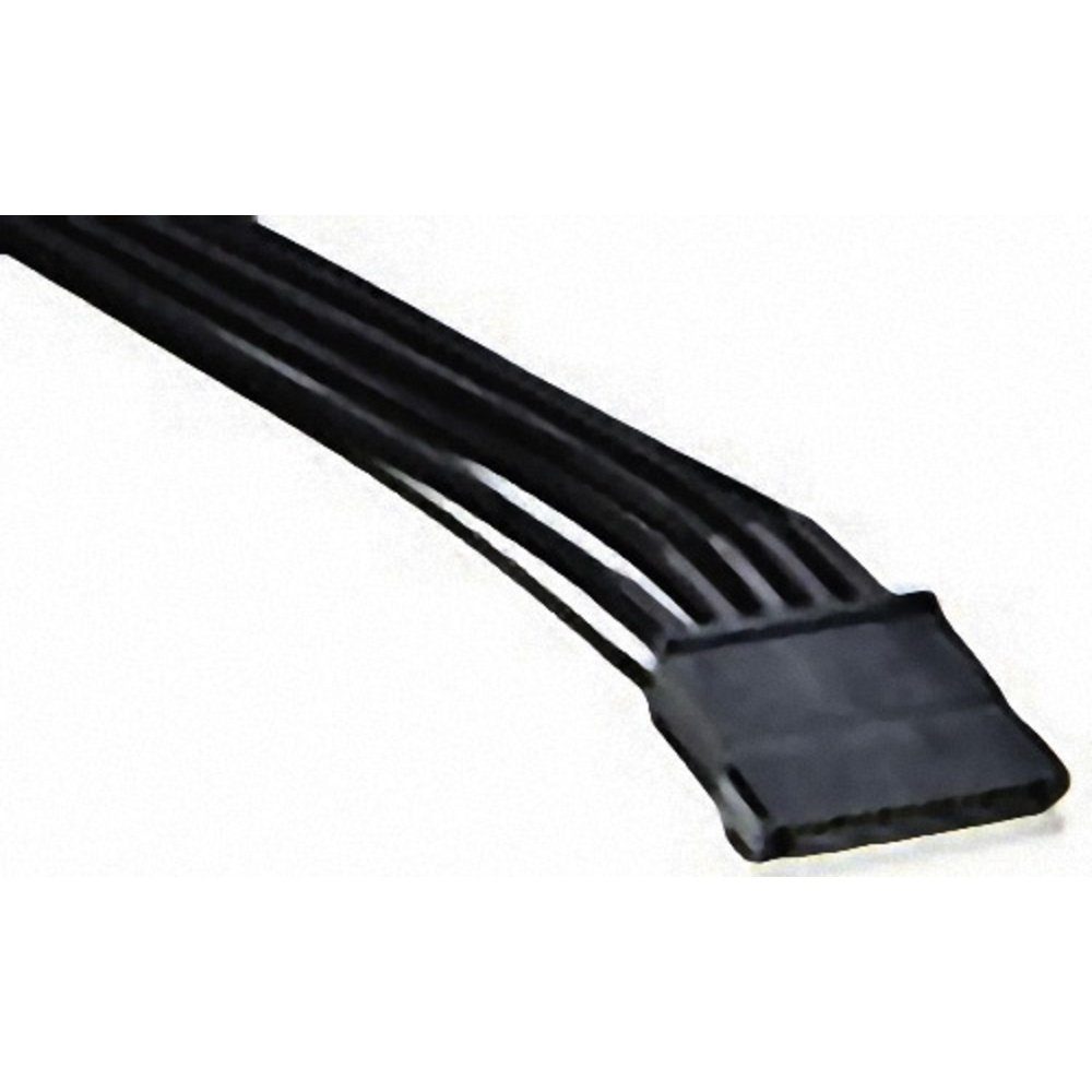 BeQuiet BeQuiet Strom Anschlusskabel [1x SATA-Strom-Stecker 15pol. - 1x bequie Stromkabel, (60.00 cm)