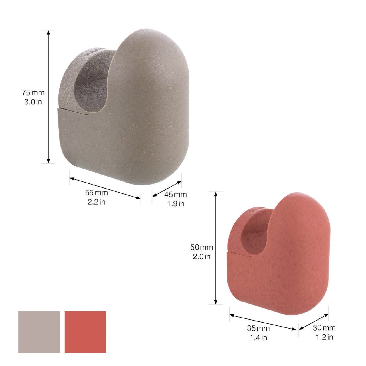 Wagner-System Wandhaken Wagner Wandhaken-Set hooks4home Pill Tragkraft bis