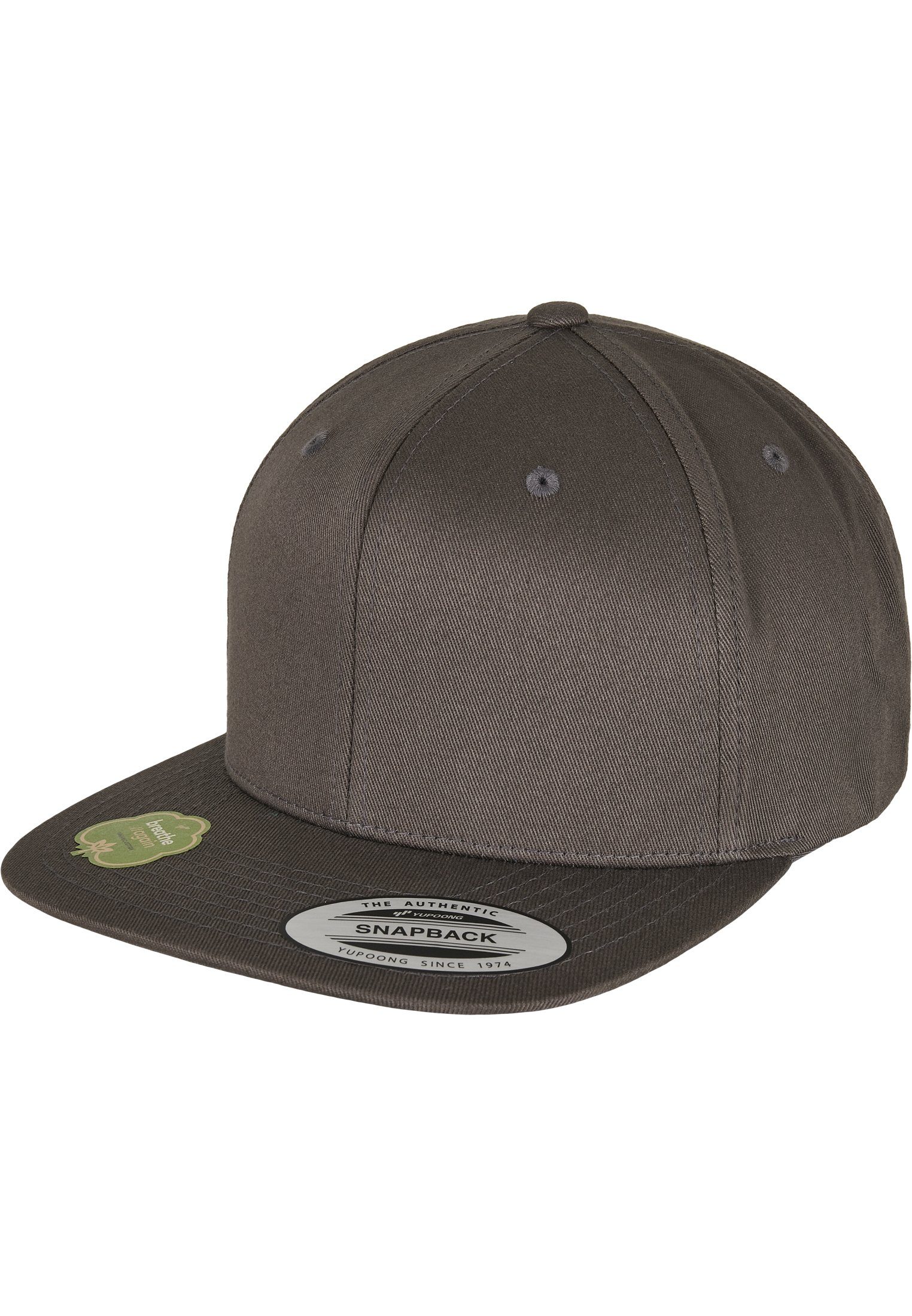 Flexfit Flex Cap Snapback Organic Cotton Snapback darkgrey