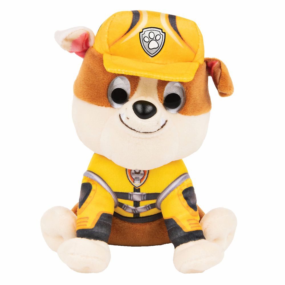 PAW PATROL Plüschfigur Plüsch-Figuren Paw Patrol 15 cm Welpen Softwool Hunde The Movie