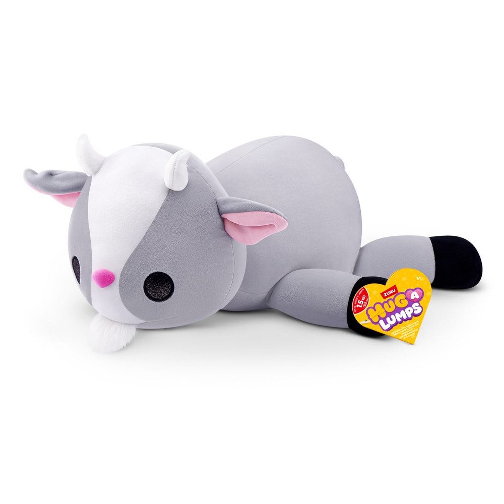 ZURU Plüschfigur Hug-A-Lumps - Plüschtier mit Gewicht - Ziege Billy