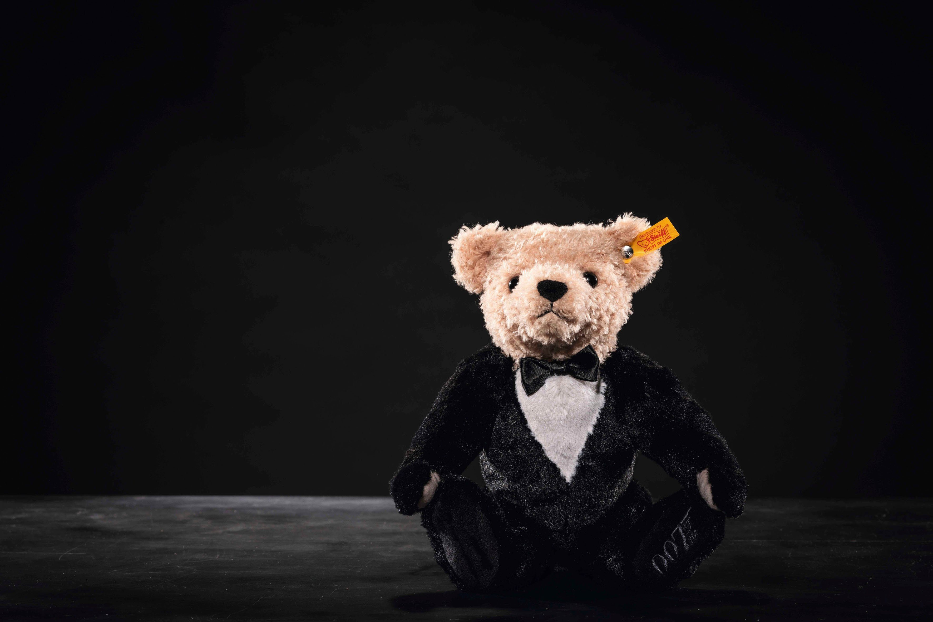 30 Teddybär, James Steiff Kuscheltier Bond cm