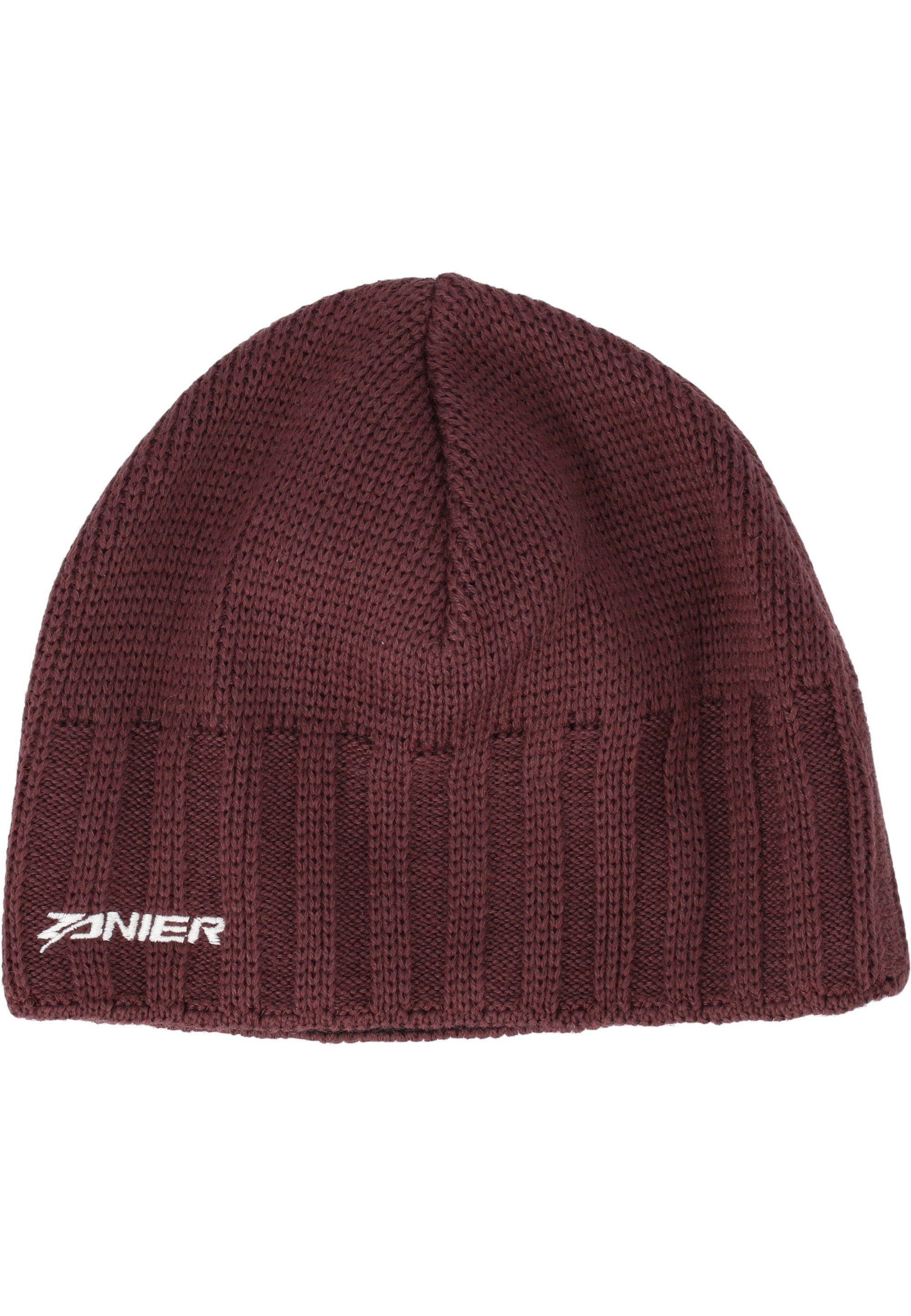 Zanier Beanie Isar UX mit wärmendem Strickmuster