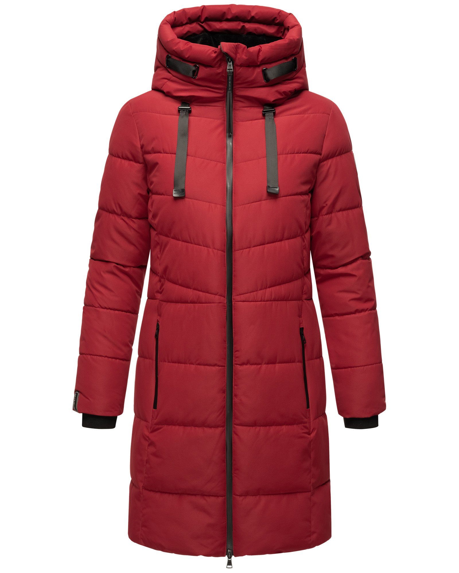 Marikoo Winterjacke "Natsukoo XVI" Stepp Mantel mit großer Kapuze günstig online kaufen