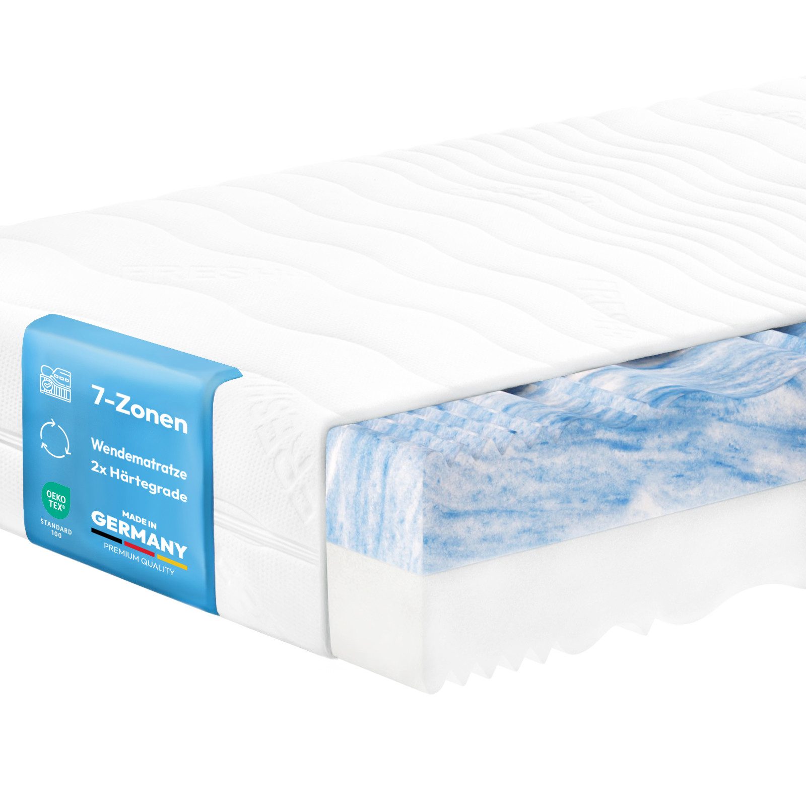 Kaltschaummatratze RAVE DUO H2/H3, H3/H4 Matratze 80x200, 180x200 und weite günstig online kaufen