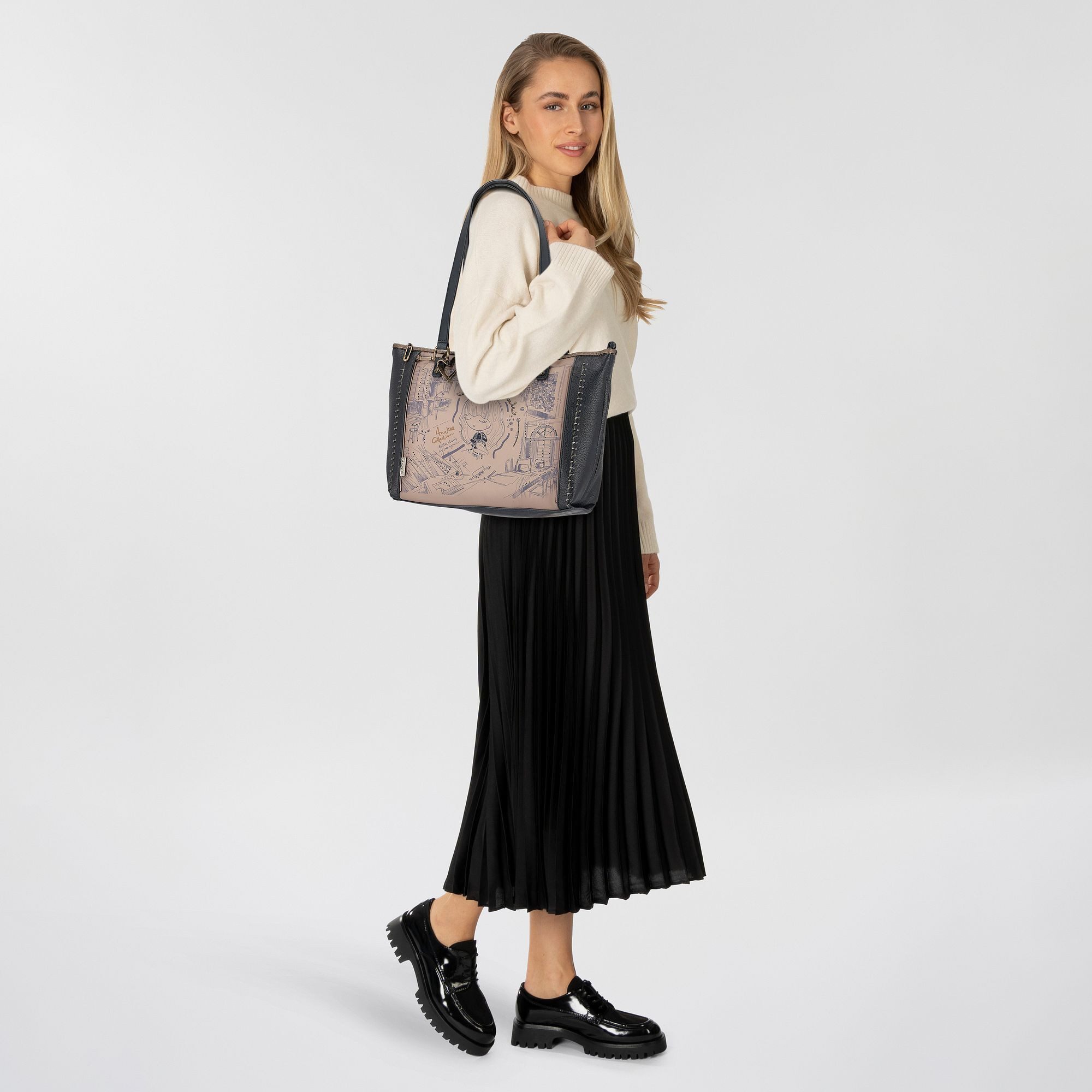 Anekke Schultertasche Studio, Polyurethan