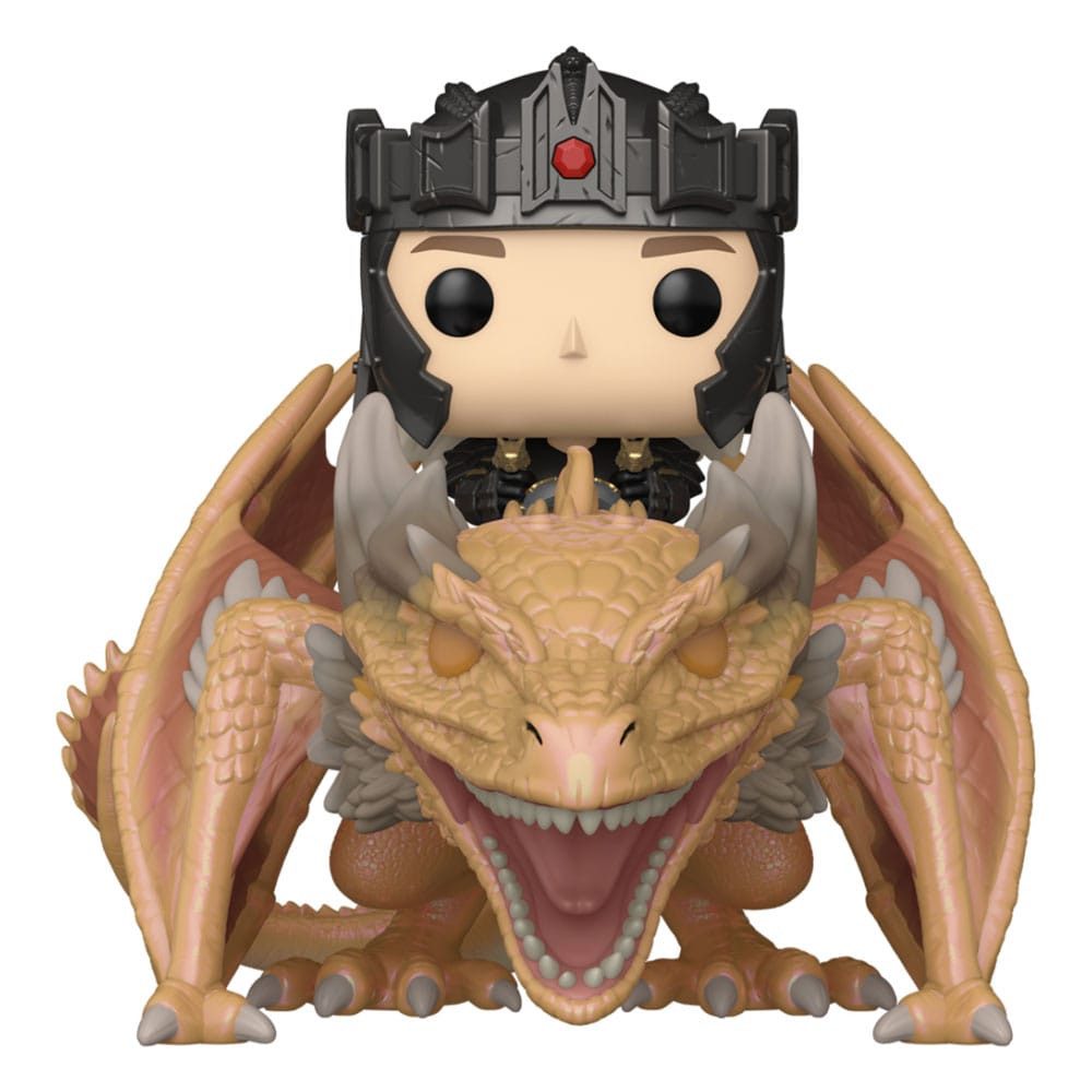 Funko Merchandise-Figur House of the Dragon POP! Rides Aegon Targaryen w/ Sunfyre 14 cm