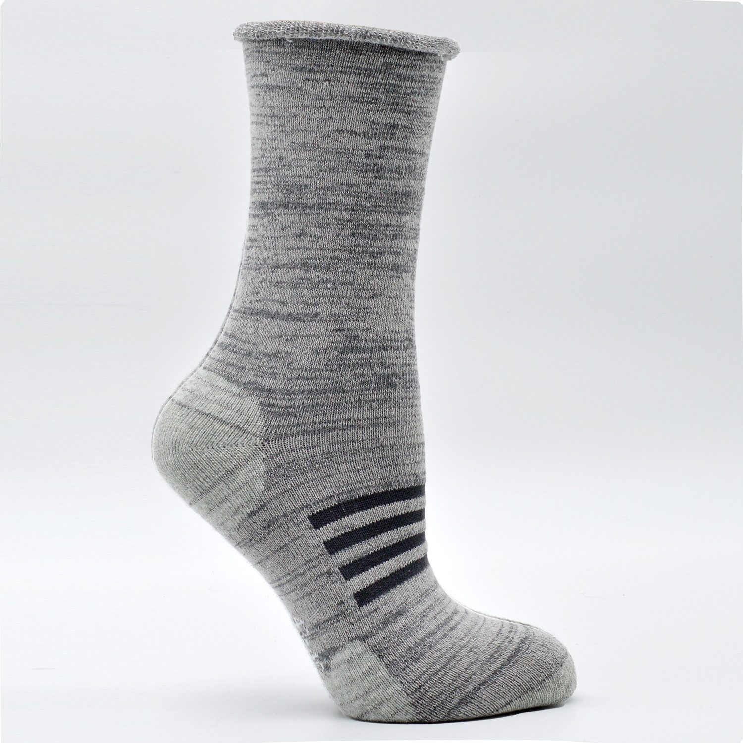 Frostfighter Thermosocken Herren + Damen Wintersocken ohne Gummi (6 Paar) fusselfreies Vollfrottee Innenfutter, dicke warme Socken