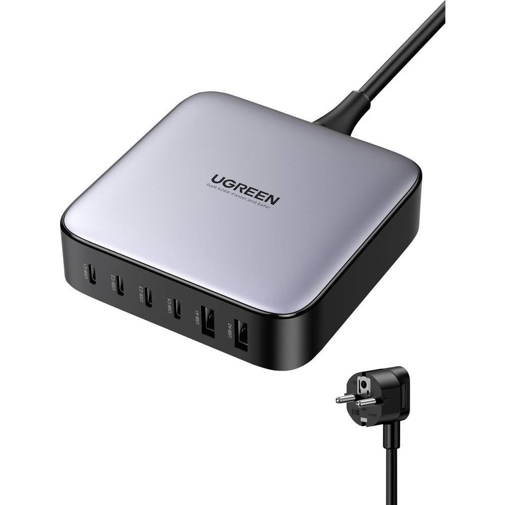 UGREEN Netzteil / Stromversorgung 200 W USB 2.0 Buchse A, USB 2.0 Buchse A, USB-Ladegerät