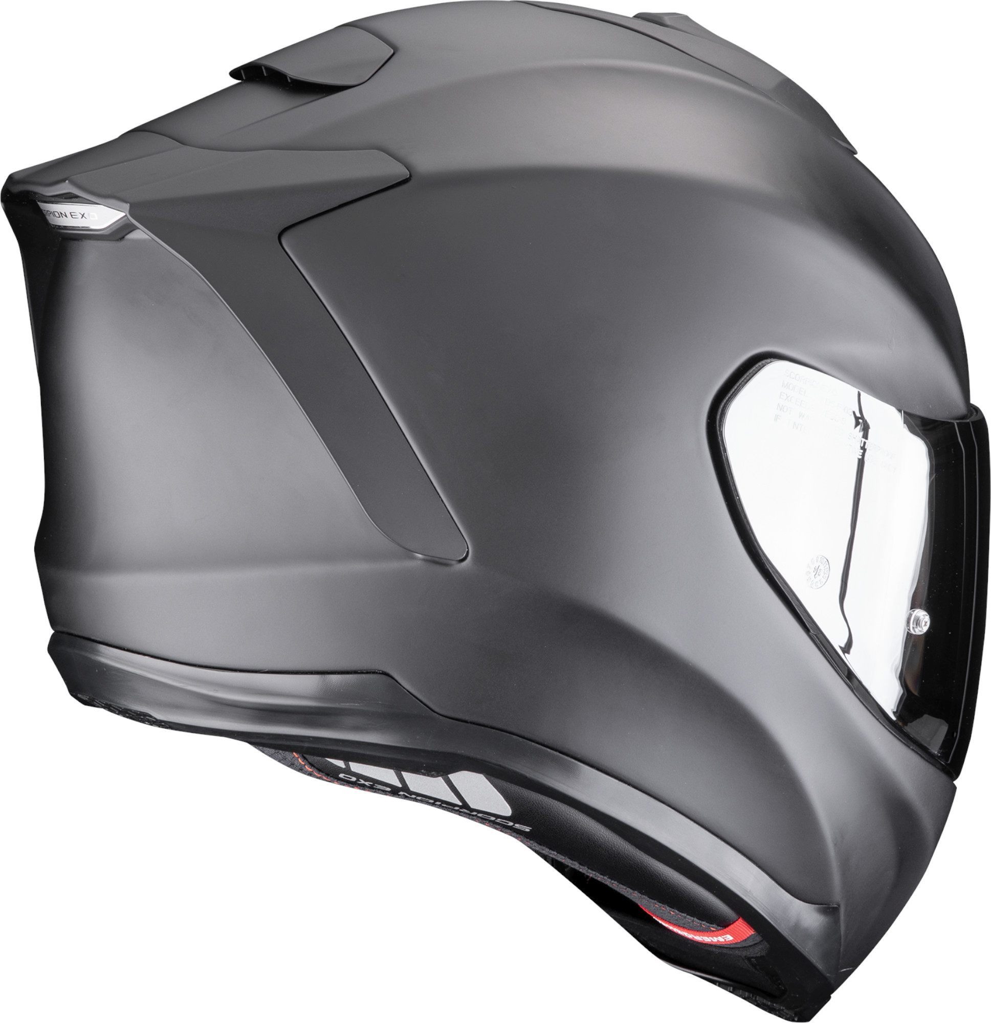 Scorpion Exo Motorradhelm Exo-1500 Air Helm, Notfallsystem-Polsterung (EQRS),geeignet für Brillenträger,Pinloc
