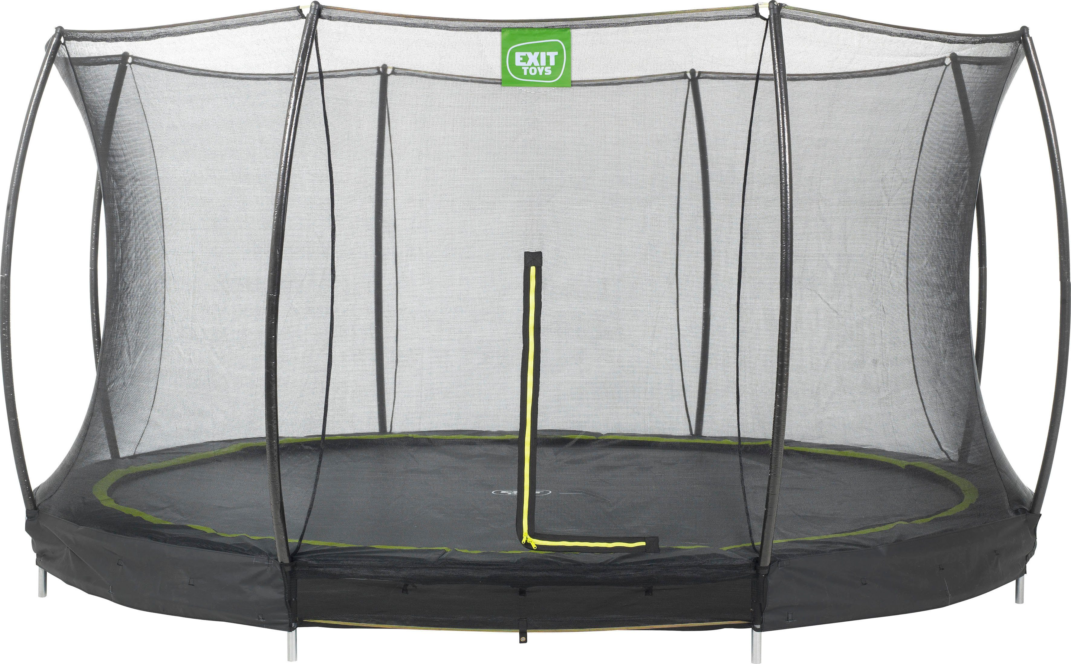 Gartentrampolin Silhouette Ground
