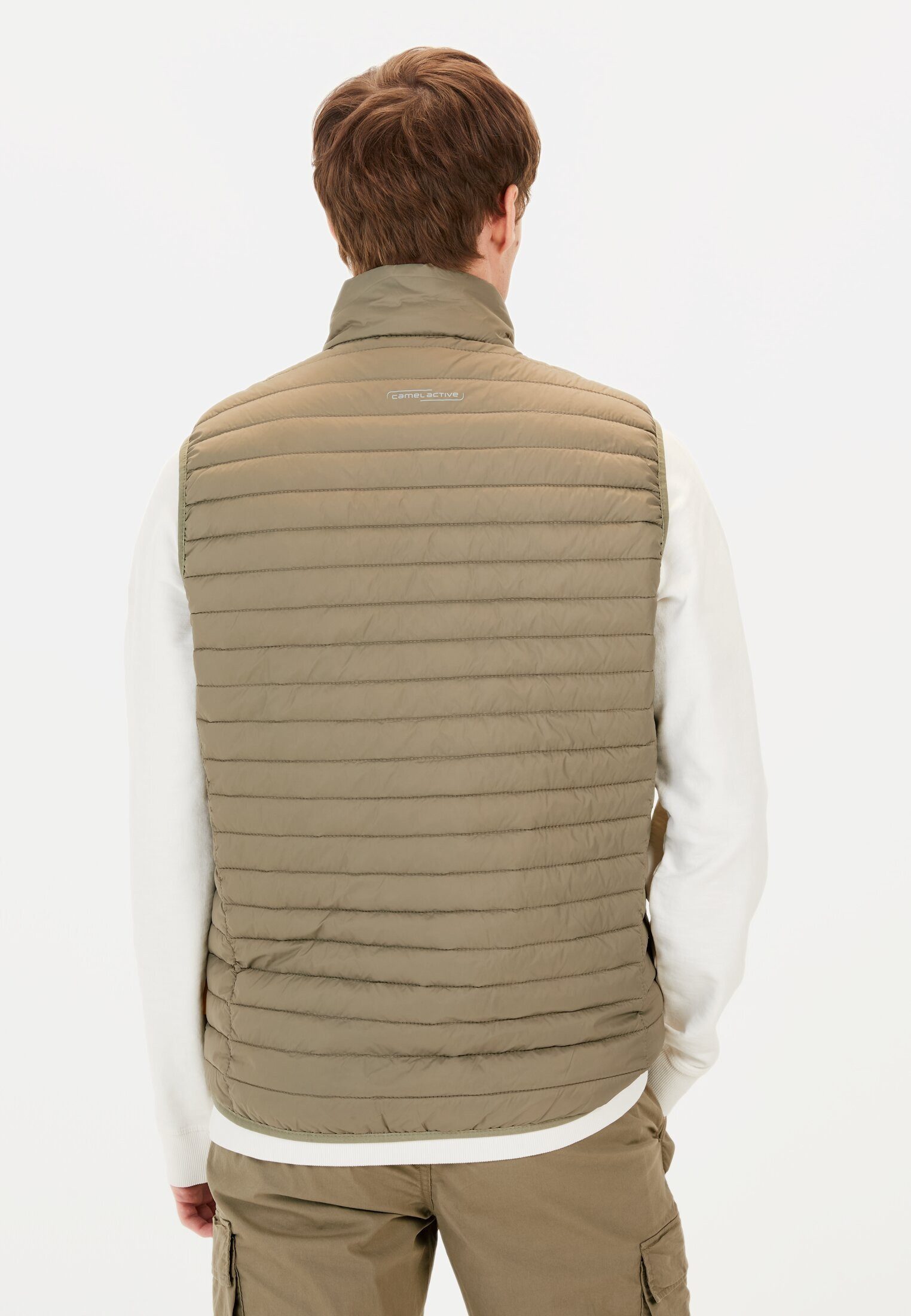 camel active Steppweste mit Stehkragen ärmellos Stehkragen mit Stehkragen günstig online kaufen