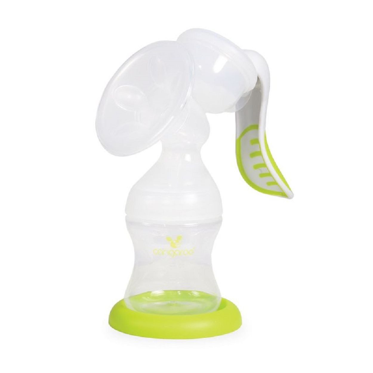 Cangaroo Handmilchpumpe Schneeglöckchen XN-J203, manuell, verschiedene Pumpstärken, Brustpumpe, Stillzubehör, Silikon