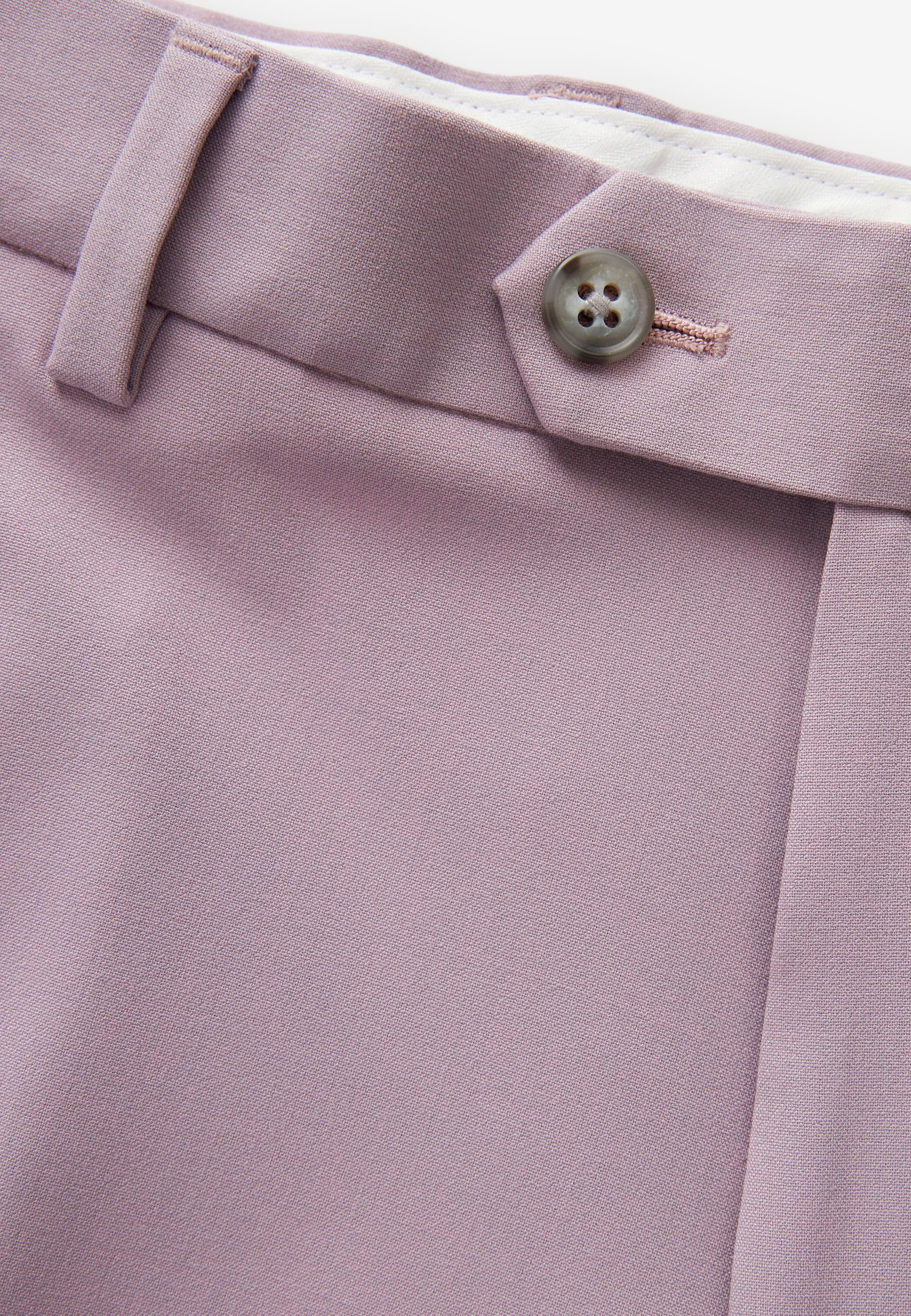Next Anzughose Hose Purple Anzug: (1-tlg)