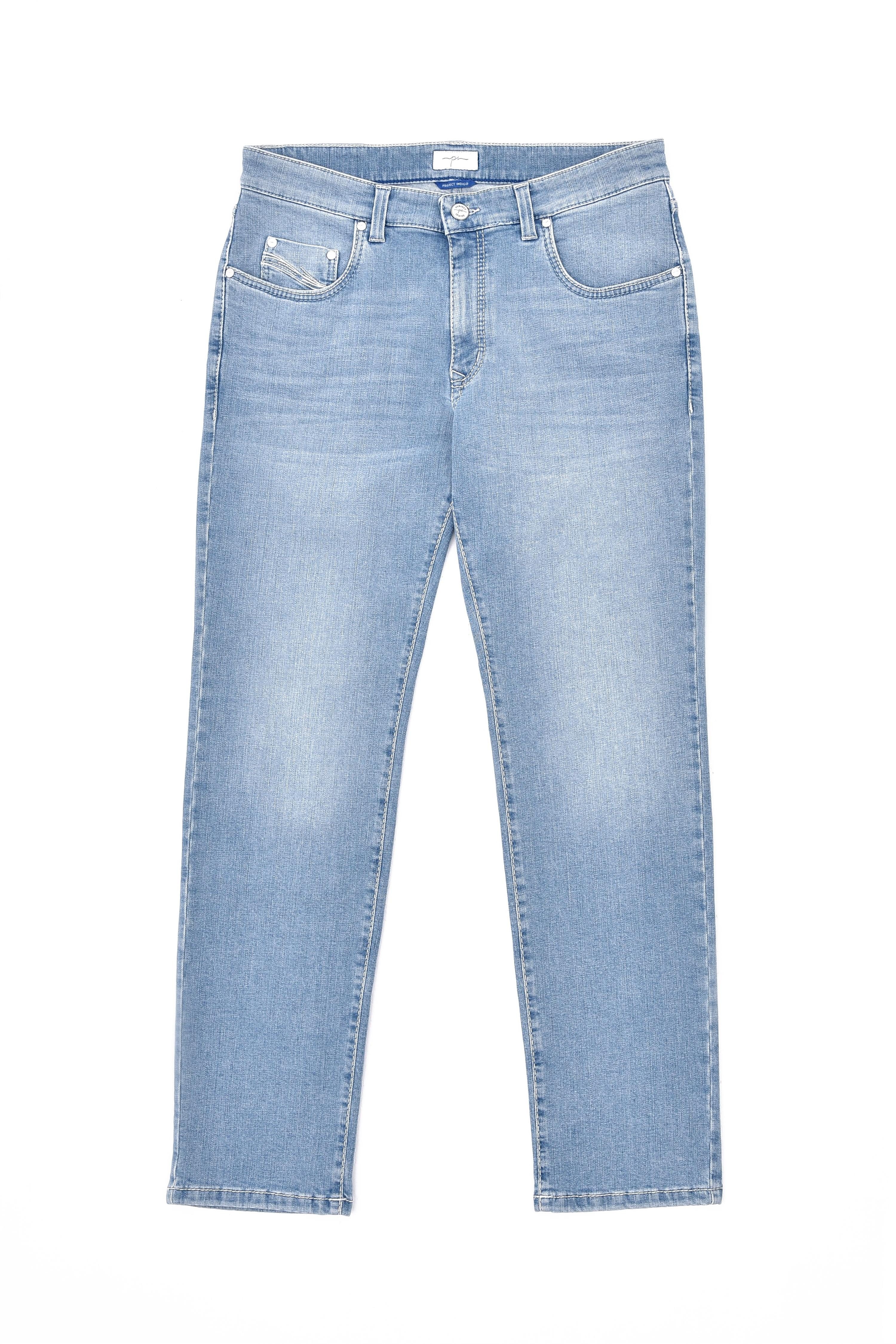 Project Indigo 5-Pocket-Jeans PROJECT INDIGO M 1.05 RAY light blue used buffies 5105 5094.6844 – Bild 2 von 4