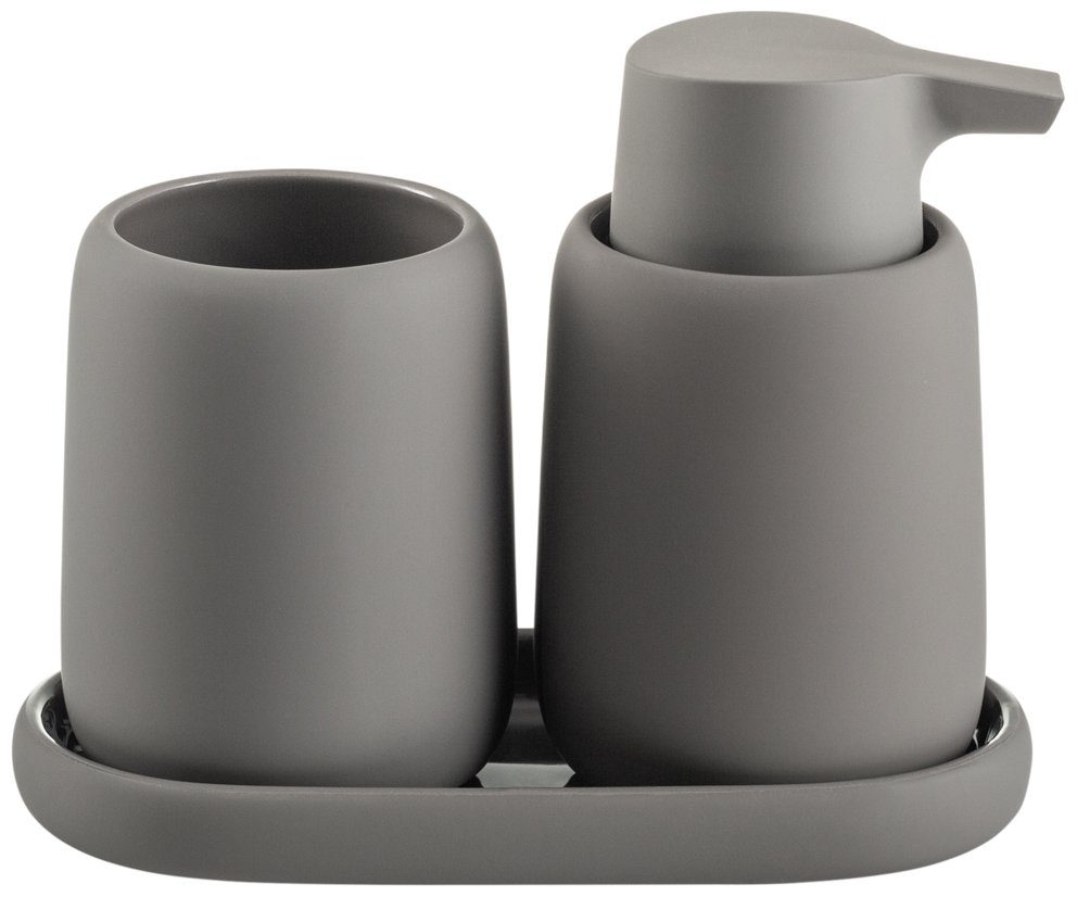 blomus Badaccessoire-Set SONO Bad-Set 3tlg satellite klein