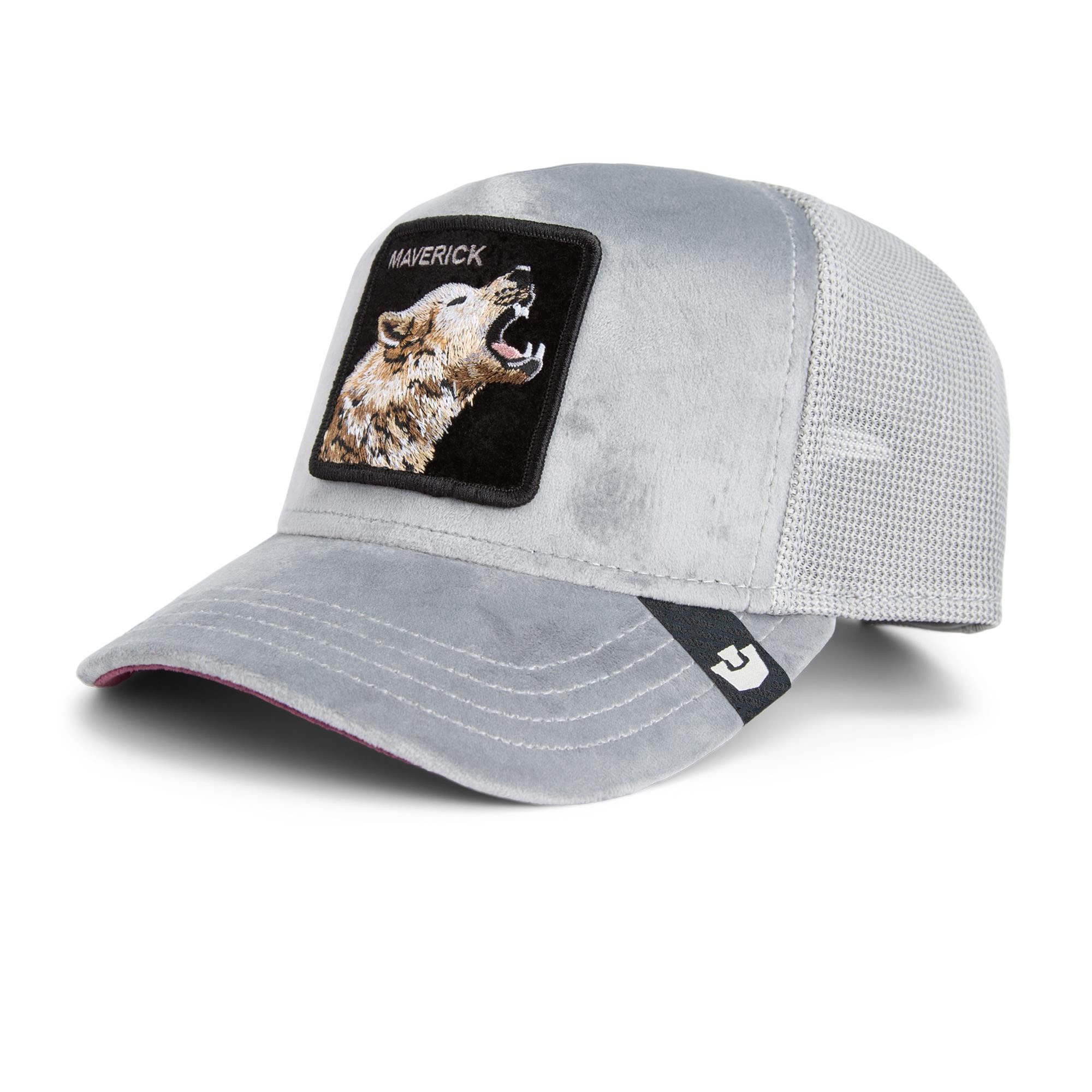 GOORIN Bros. Trucker Cap Goorin Bros. Trucker Cap Velour Wolf GLOSS Gray (B günstig online kaufen
