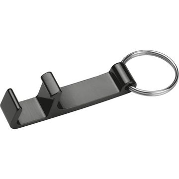 Livepac Office Schlüsselanhänger Schlüsselanhänger / mit Flaschenöffner / Farbe: schwarz