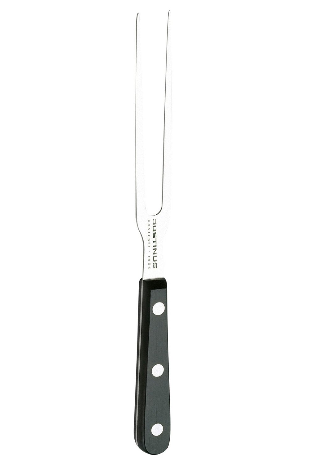 Justinus Fleischgabel KÜCHENCHEF, L 26 cm, Edelstahl, Griff aus Bakelit, Spülmaschinengeeignet