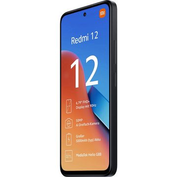 Xiaomi Redmi 12 4GB+128GB Smartphone & Bluetooth Kopfhörer Handy (6.79 Zoll, 128 GB Speicherplatz, 50 MP Kamera)