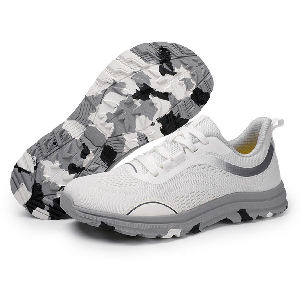 HUSK'SWARE Wanderschuh (Trekking Schuhe für breite Füße, rutschfest, stoßdämpfend, Trekking Schuhe für breite Füße, rutschfest, stoßdämpfend) Herren Wanderschuhe Breit Zehenbox Outdoor Trekkingschuhe