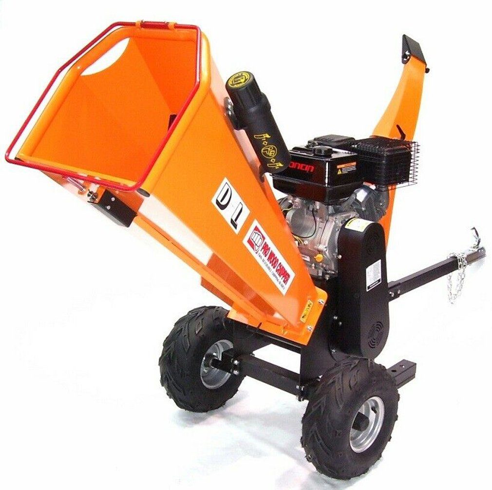 Apex Häcksler Benzin Häcksler Schredder 55754 Gartenhäcksler 120mm Holzhäcksler, (1-St)