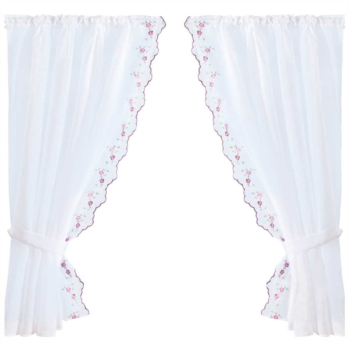 Arsvita Vorhang, Stangendurchzug, transparent, Gardinenset (2 günstig online kaufen
