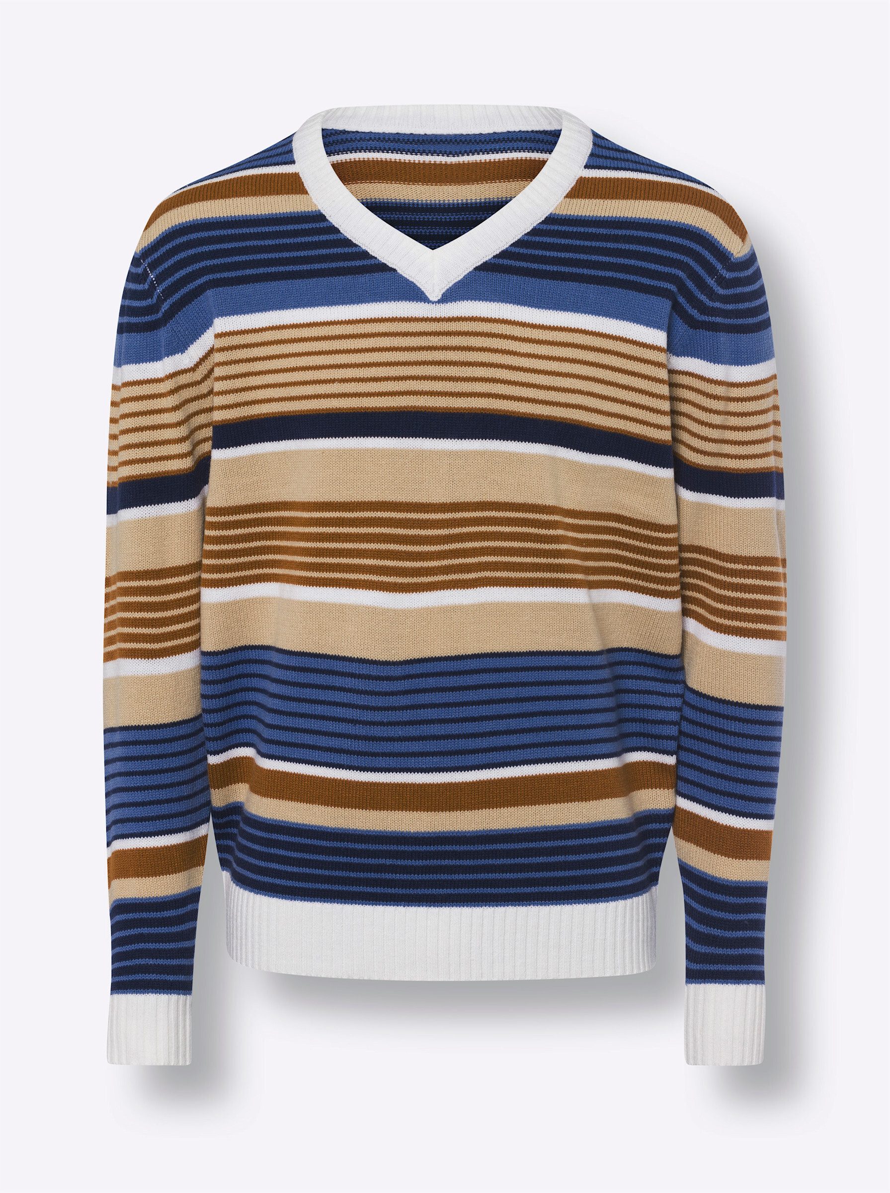 Sieh an! Strickpullover Pullover Langarm