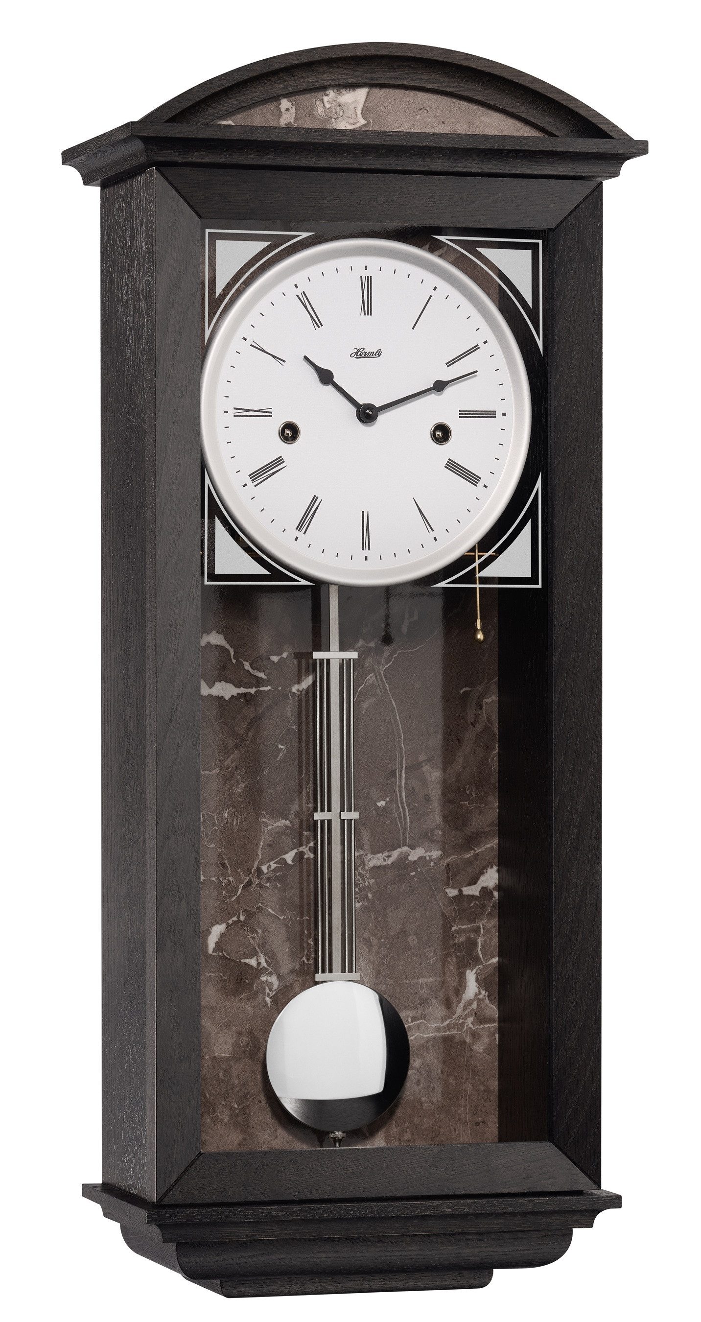 Hermle Pendelwanduhr Hermle 71024 Regulateur mechanisch 14 Tage Uhrwerk 0141 (Schlag auf Tonfeder)