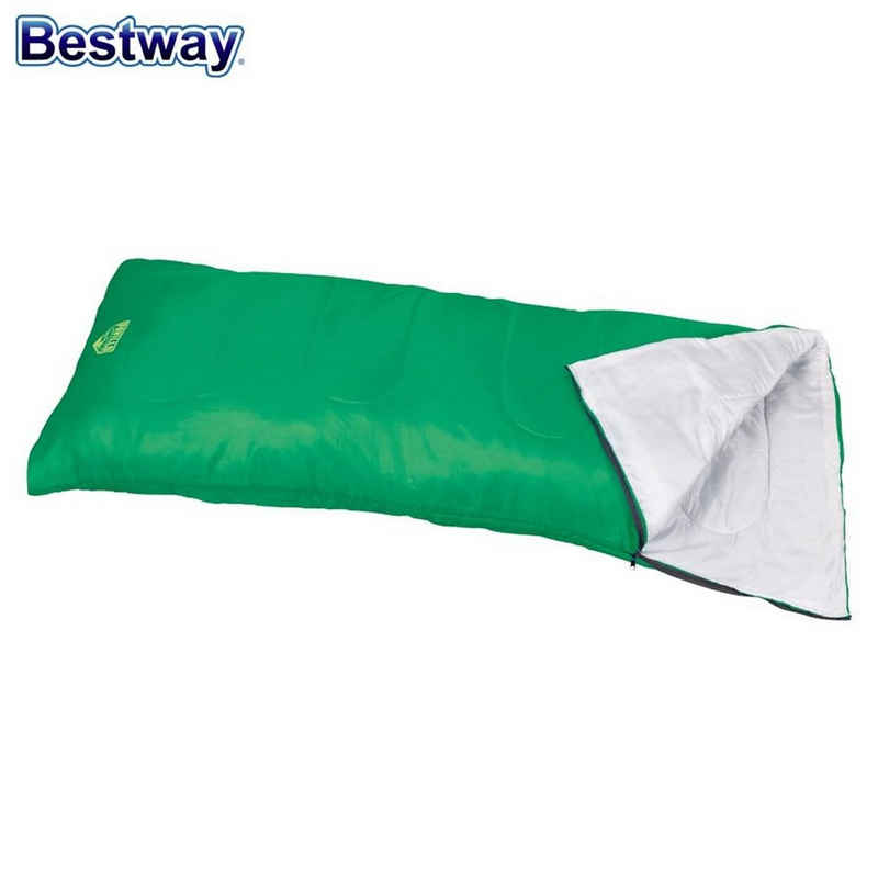 Bestway Mumienschlafsack Sommerschlafsack Schlafsack Schlafdecke Camping Decke Picknickdecke