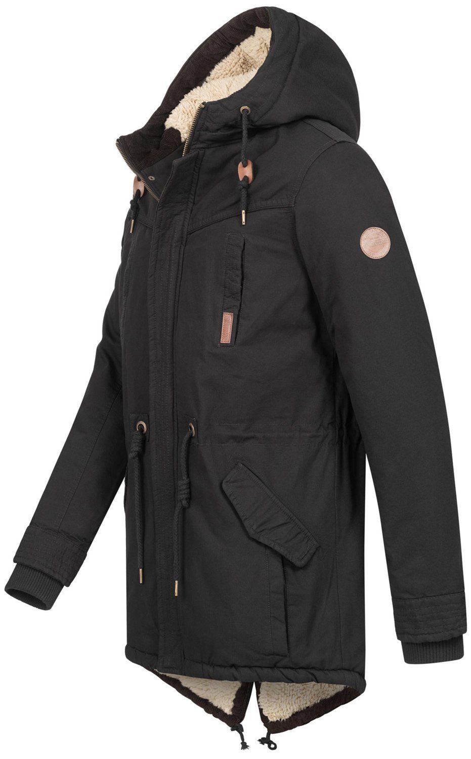Alessandro Salvarini Winterjacke ASMenara mit warmem Teddyfell