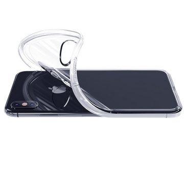 H-basics Handyhülle Apple iPhone 6 6s PLUS Transparent Crystal Clear flexible TPU Silikon 16,5 cm (6,5 Zoll), Transparent
