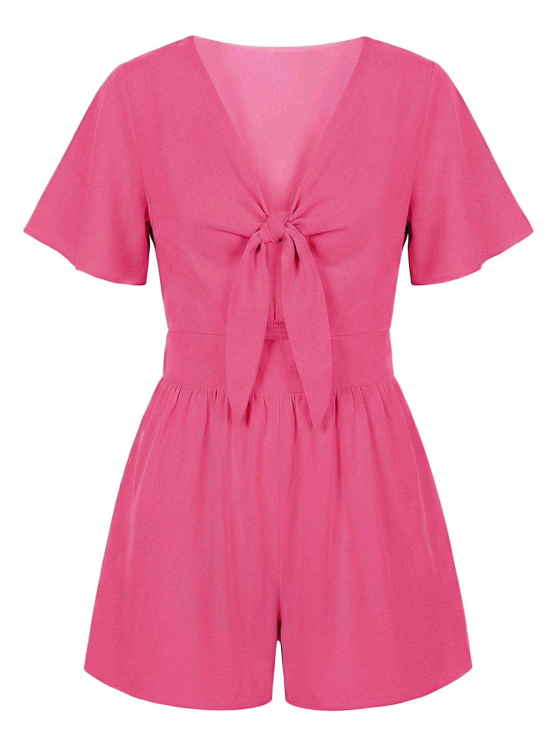 Imily Bela Strampler Damen Sexy lockere Jumpsuit (Packung, 1-tlg., 1per-Pack) Einfarbig