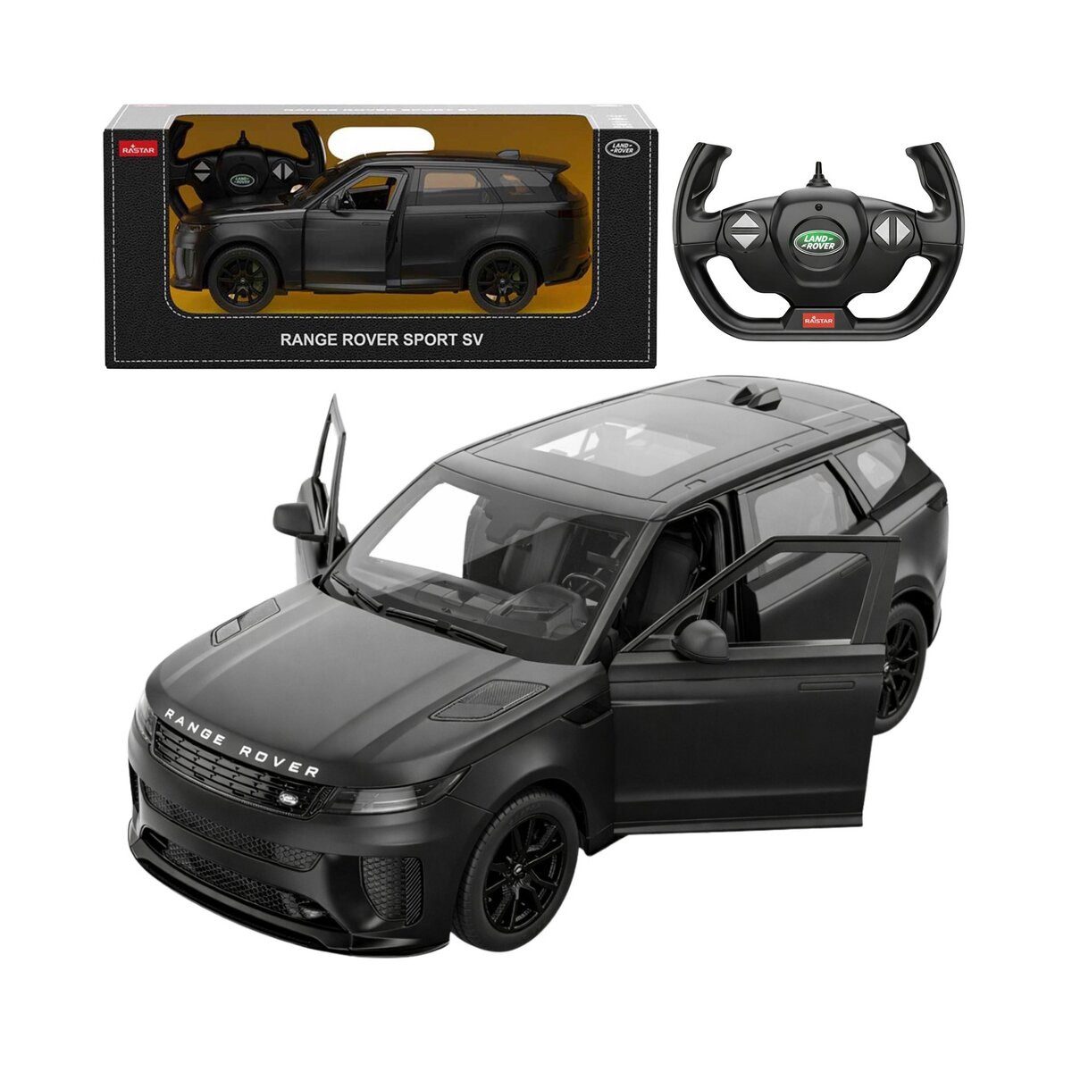 Wisam RC-Auto Range Rover Sport SV ferngesteuertes RC-Auto Schwarz Rastar