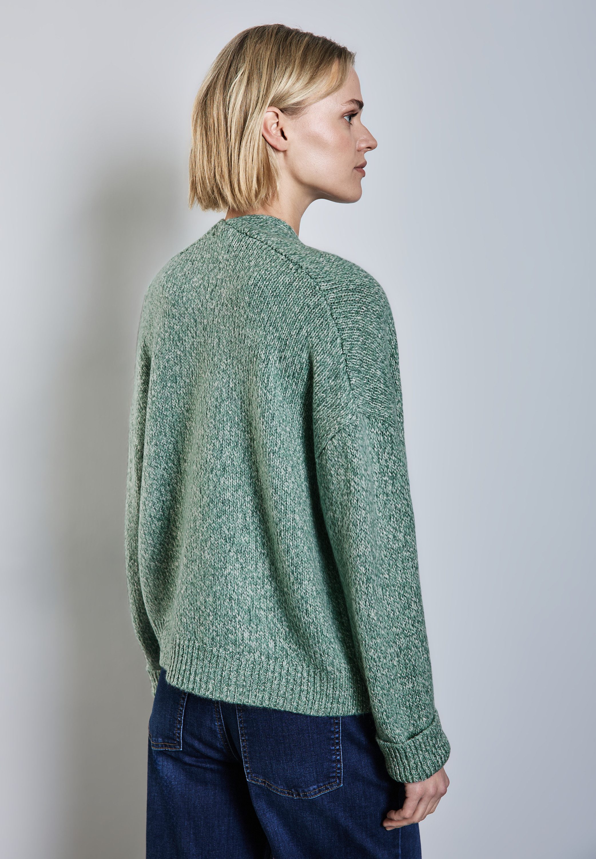STREET ONE Cardigan aus softem Materialmix günstig online kaufen