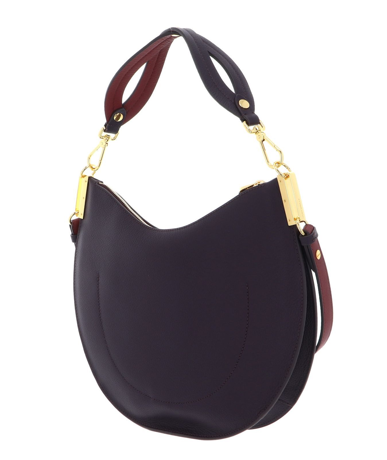 COCCINELLE Schultertasche Handbag Double Grainy Leather, aus echtem Rindsleder