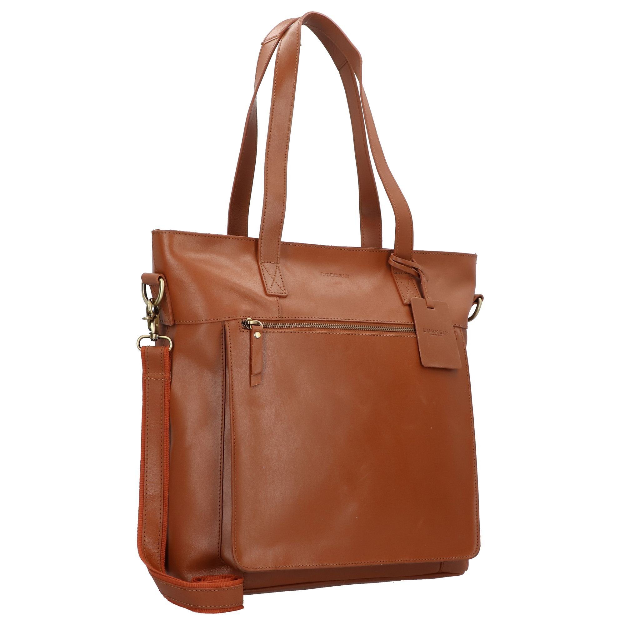 Burkely Schultertasche Vintage, Leder