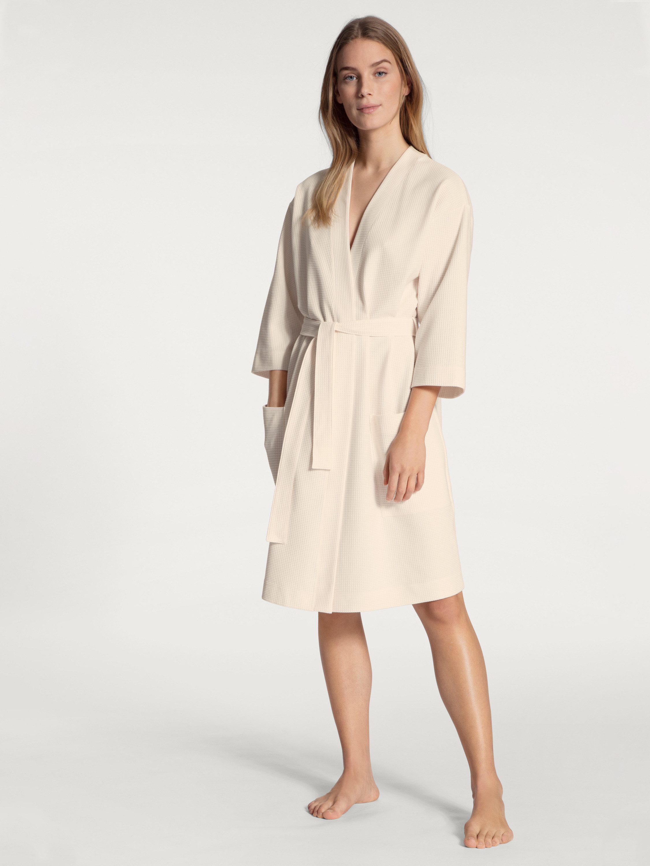 CALIDA Damenbademantel Cosy Shower Damen, Baumwolle, günstig online kaufen
