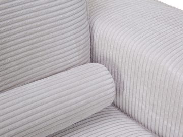 HARPER Sofa Sofa 3 Sitzer HARPER HEALY (BHT 217x103x84 cm) BHT 217x103x84 cm weiß