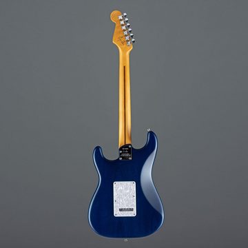 Fender E-Gitarre, Cory Wong Stratocaster RW Sapphire Blue Transparent - Signature E-Gi
