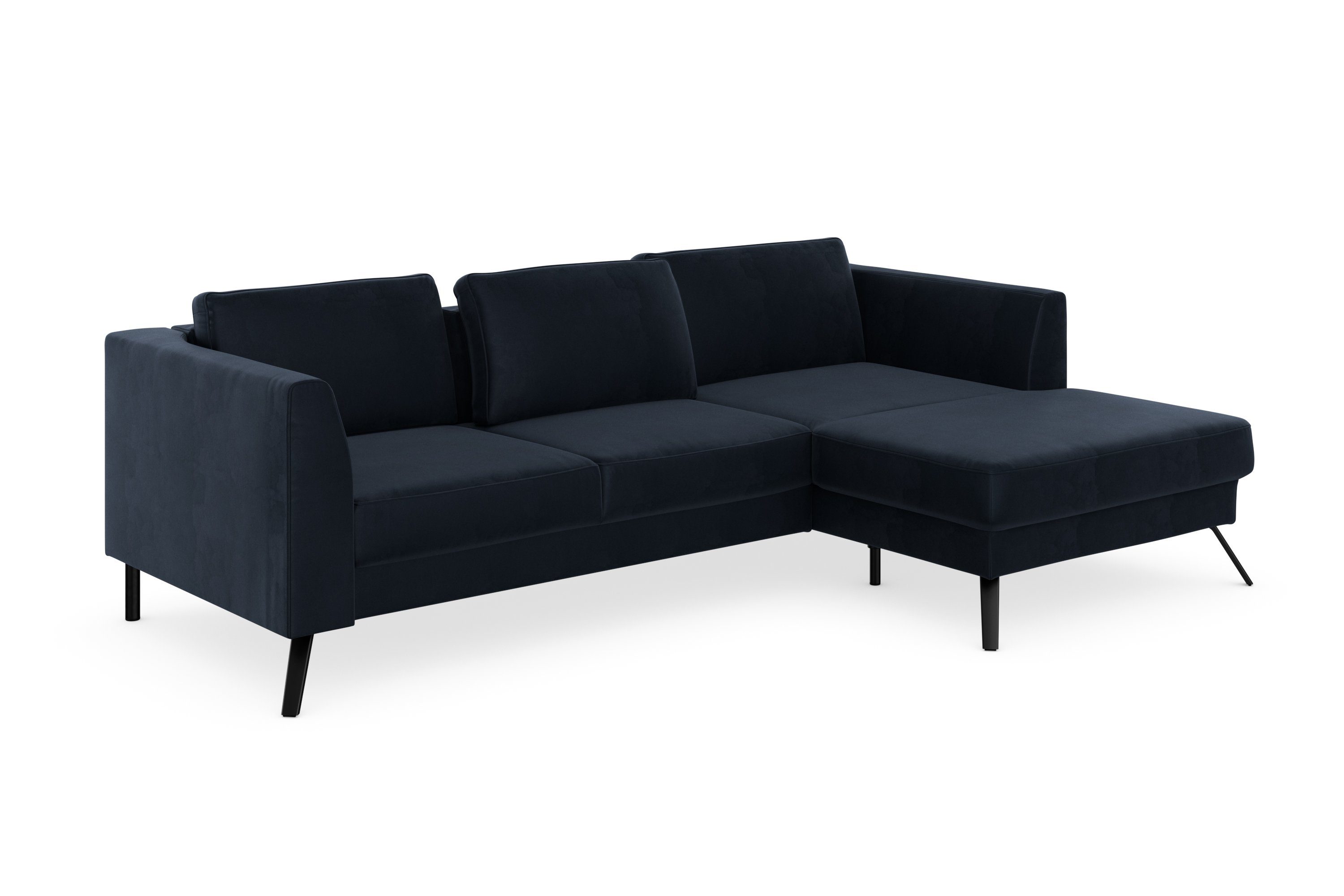 und Sitztiefenverstellung mit sit&more Ecksofa Lindholm, Federkern