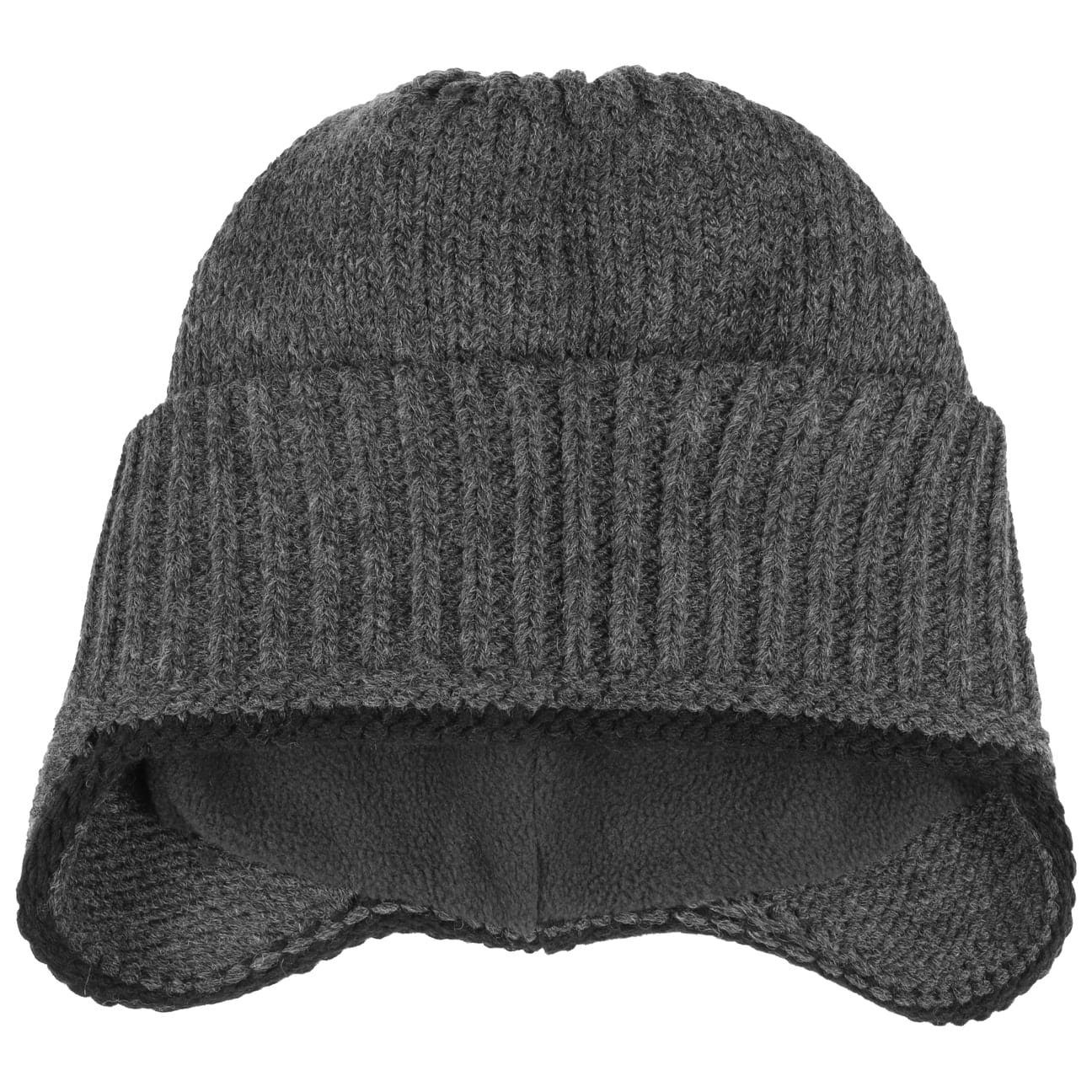 Italy Made Strickmütze McBurn Beanie (1-St) anthrazit in Futter, mit