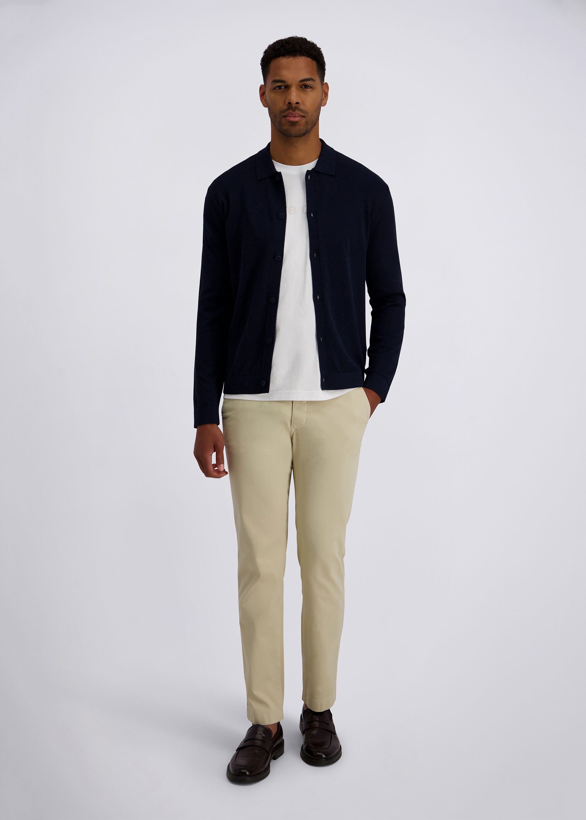 Pierre Cardin Strickjacke mit Polokragen – Bild 4 von 5