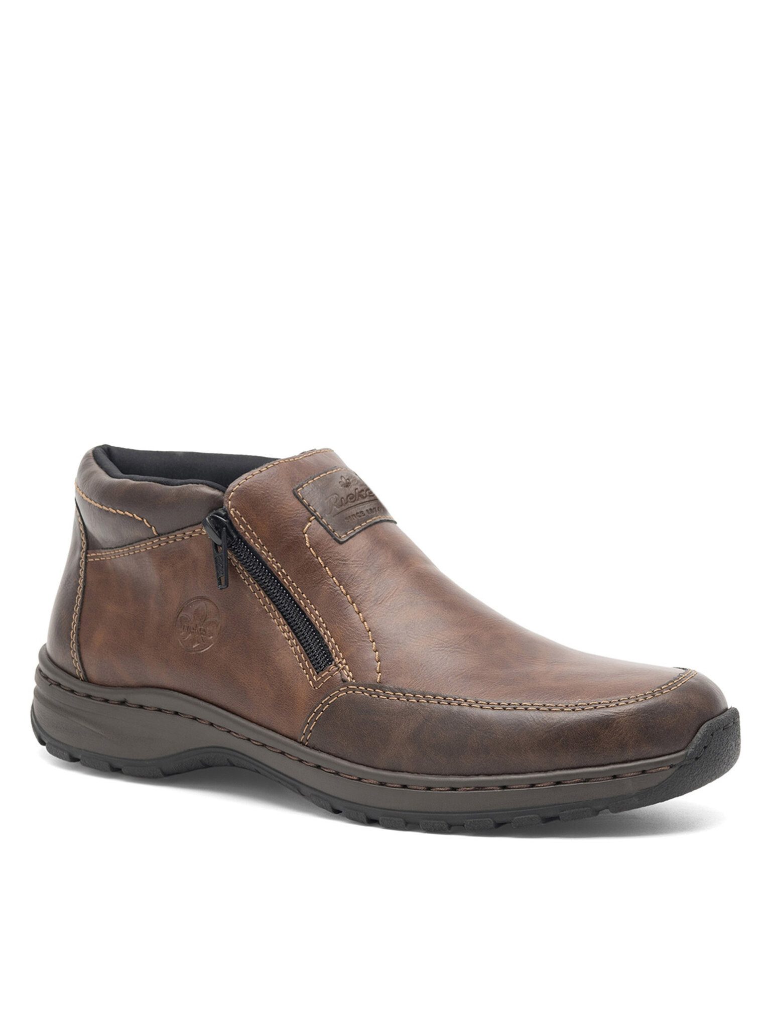 Rieker Rieker Halbschuhe Herren 03352-24 Braun Schnürboots